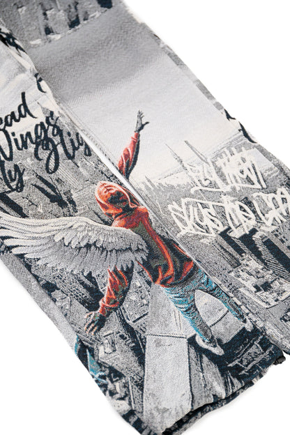 Men's Street Angel Tapestry Jacquard Pants