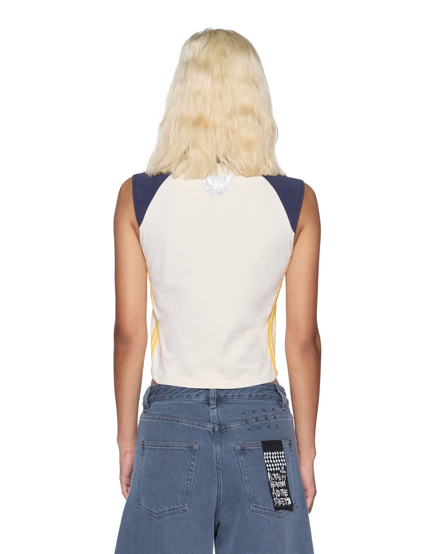 KSB BABY TANK NAVY WHITE