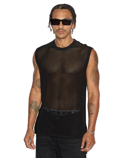 NETWORTH TANK BLACK