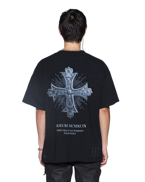 FALSE IDOLS EKCESS SS TEE JET BLACK
