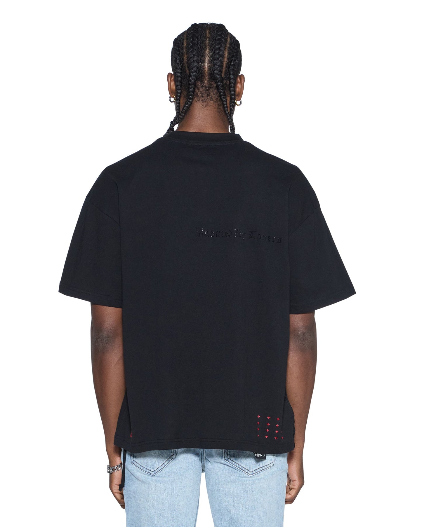 HBL EKCESS SS TEE PEACHED BLACK