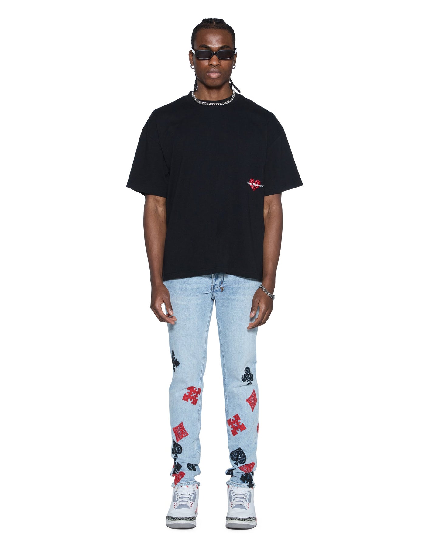 HBL EKCESS SS TEE PEACHED BLACK