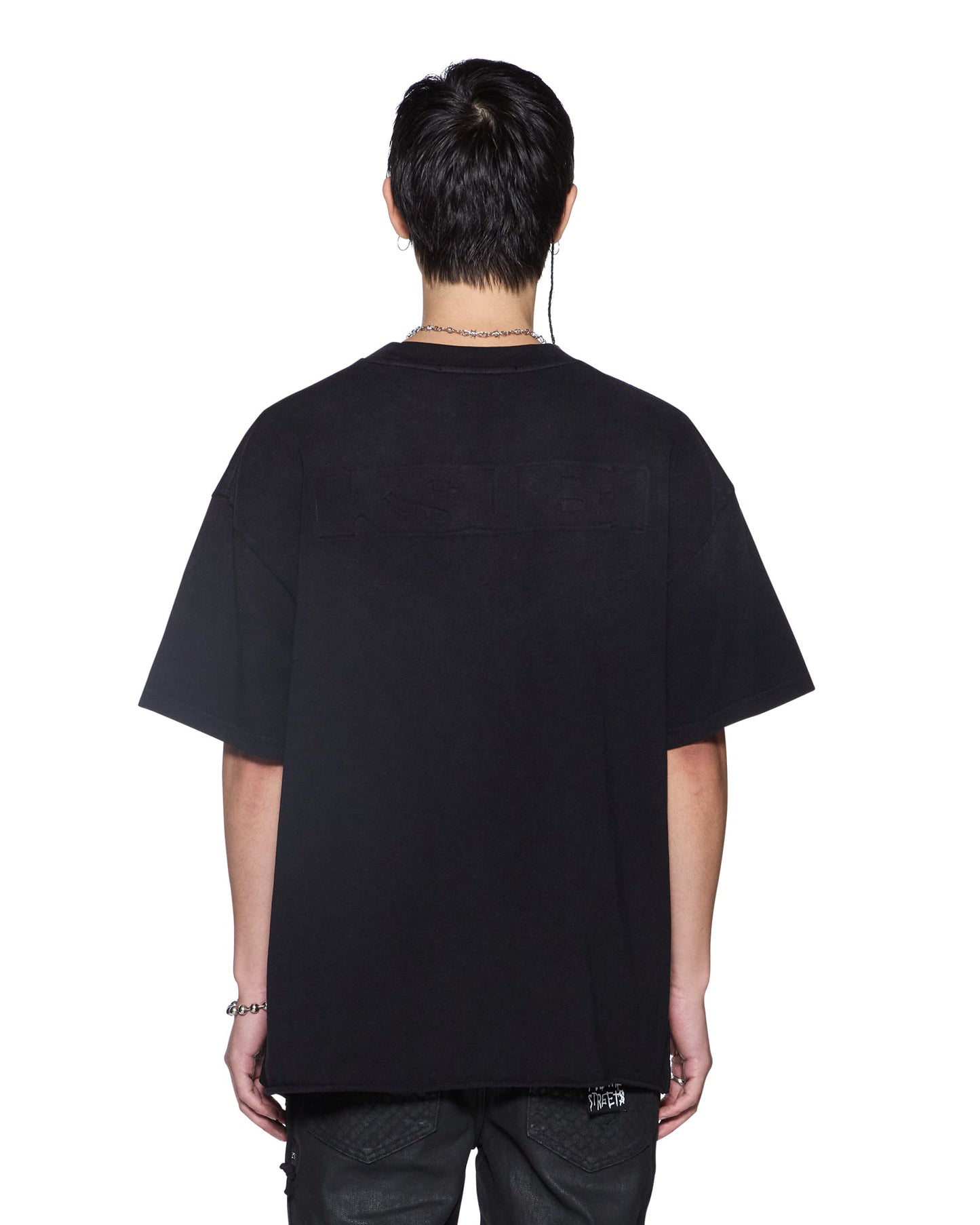 INTRUDER EKCESS SS TEE JET BLACK