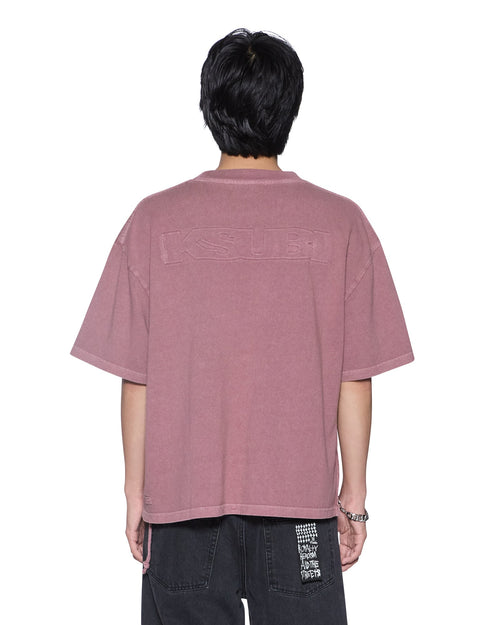 INTRUDER HALEN SS TEE PLUM