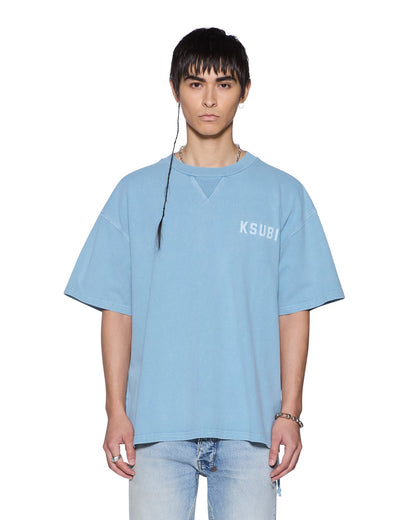 K-LOCK BIGGIE SS TEE SUMMER BLUE