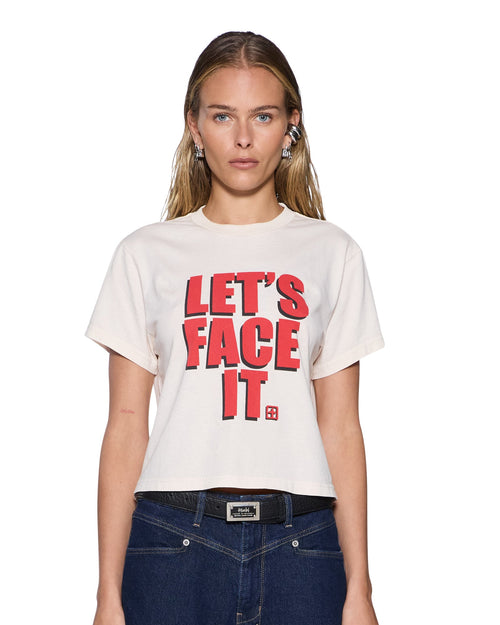 LETS FACE IT SHRUNKEN SS TEE BONE