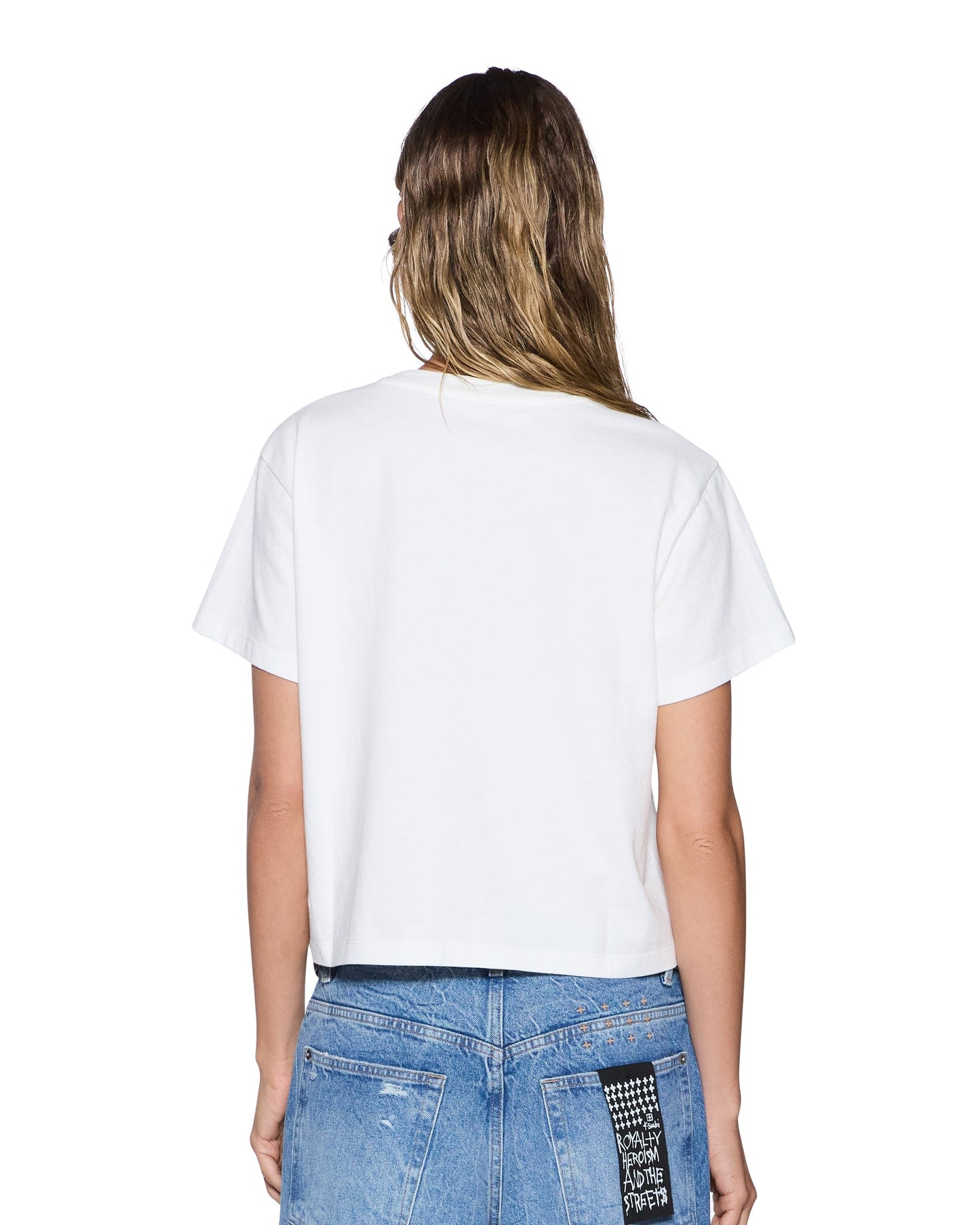 NYC SHRUNKEN SS TEE WHITE