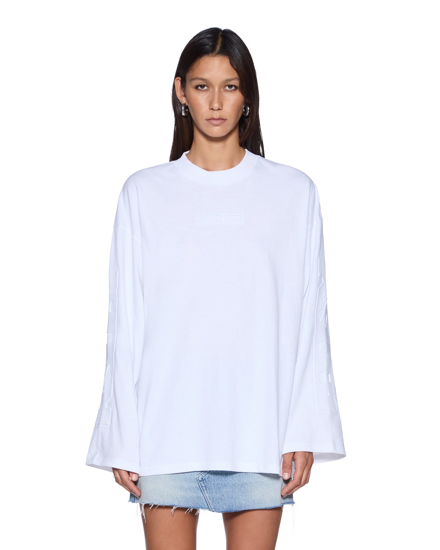 SOTT ALTAR BOYFRIEND LS TEE WHITE