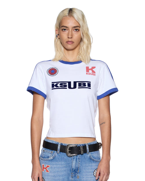 UNION SHRUNKEN TEE WHITE