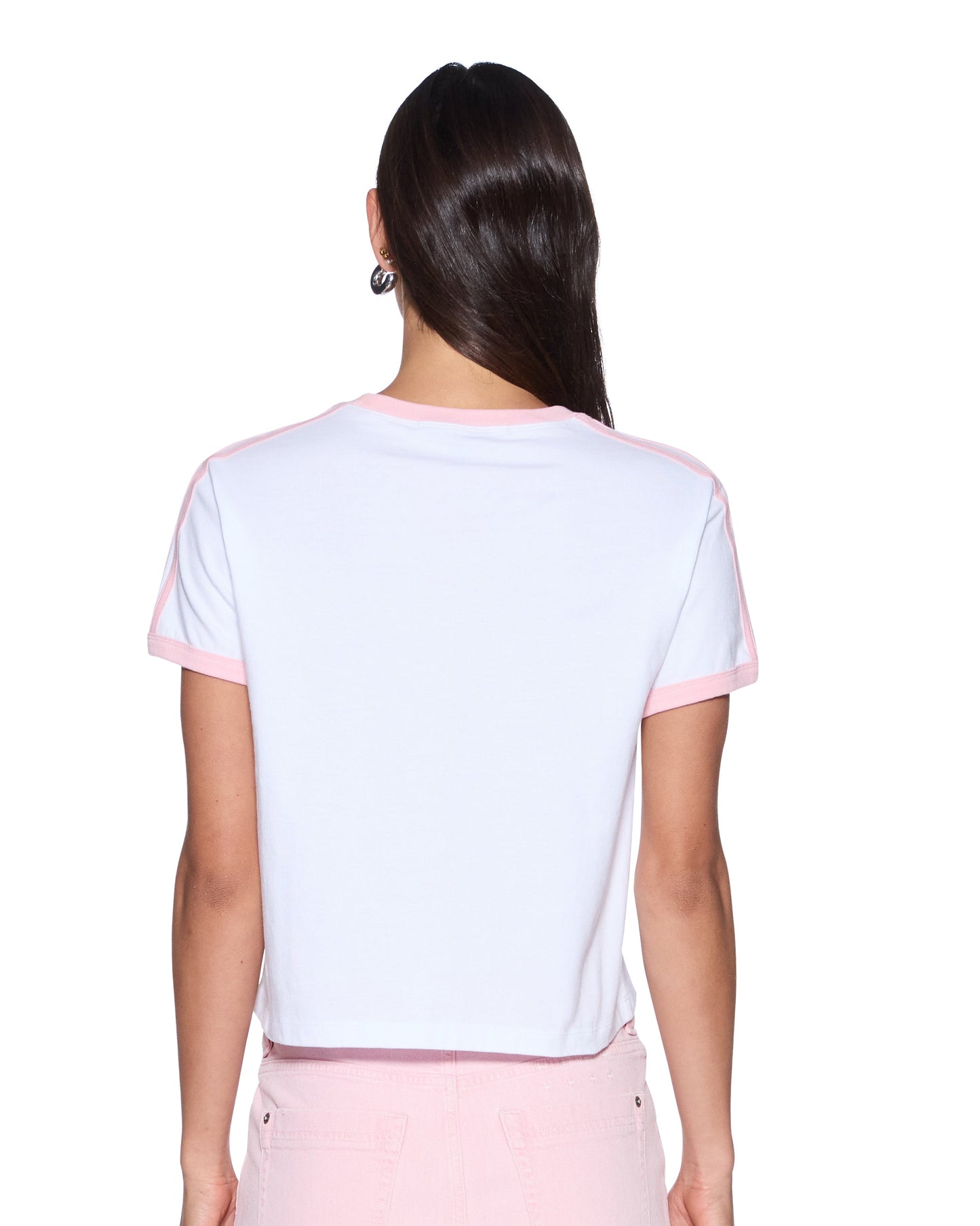 VARSITY SHRUNKEN TEE WHITE QUARTZ