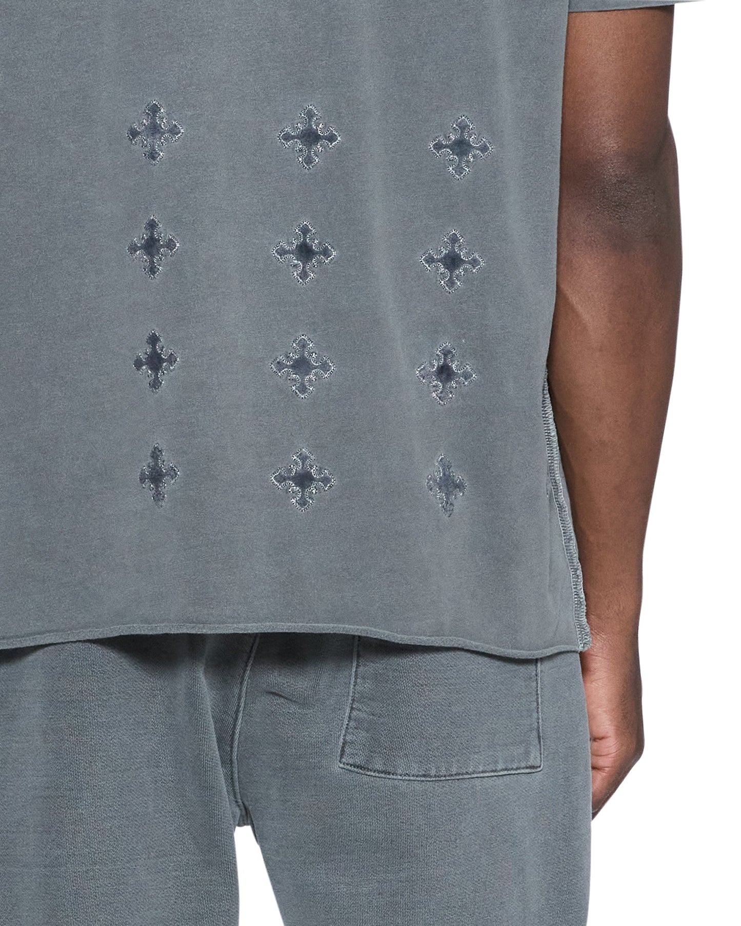 4X4 PAISE BIGGIE SS TEE CHARCOAL