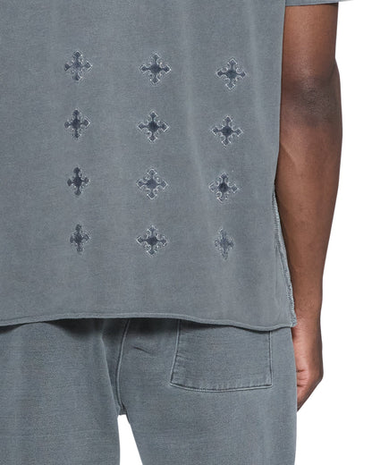 4X4 PAISE BIGGIE SS TEE CHARCOAL