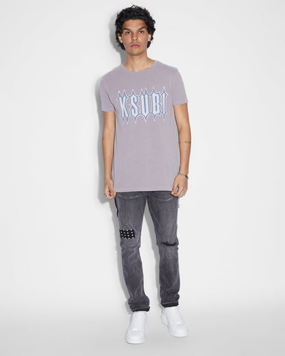 SERRATED SEEING LINES SS TEE SILT