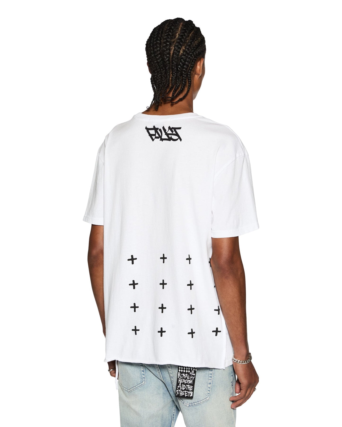 FAUST BIGGIE SS TEE OPTIC WHITE
