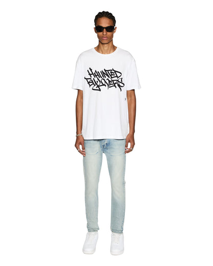 FAUST BIGGIE SS TEE OPTIC WHITE