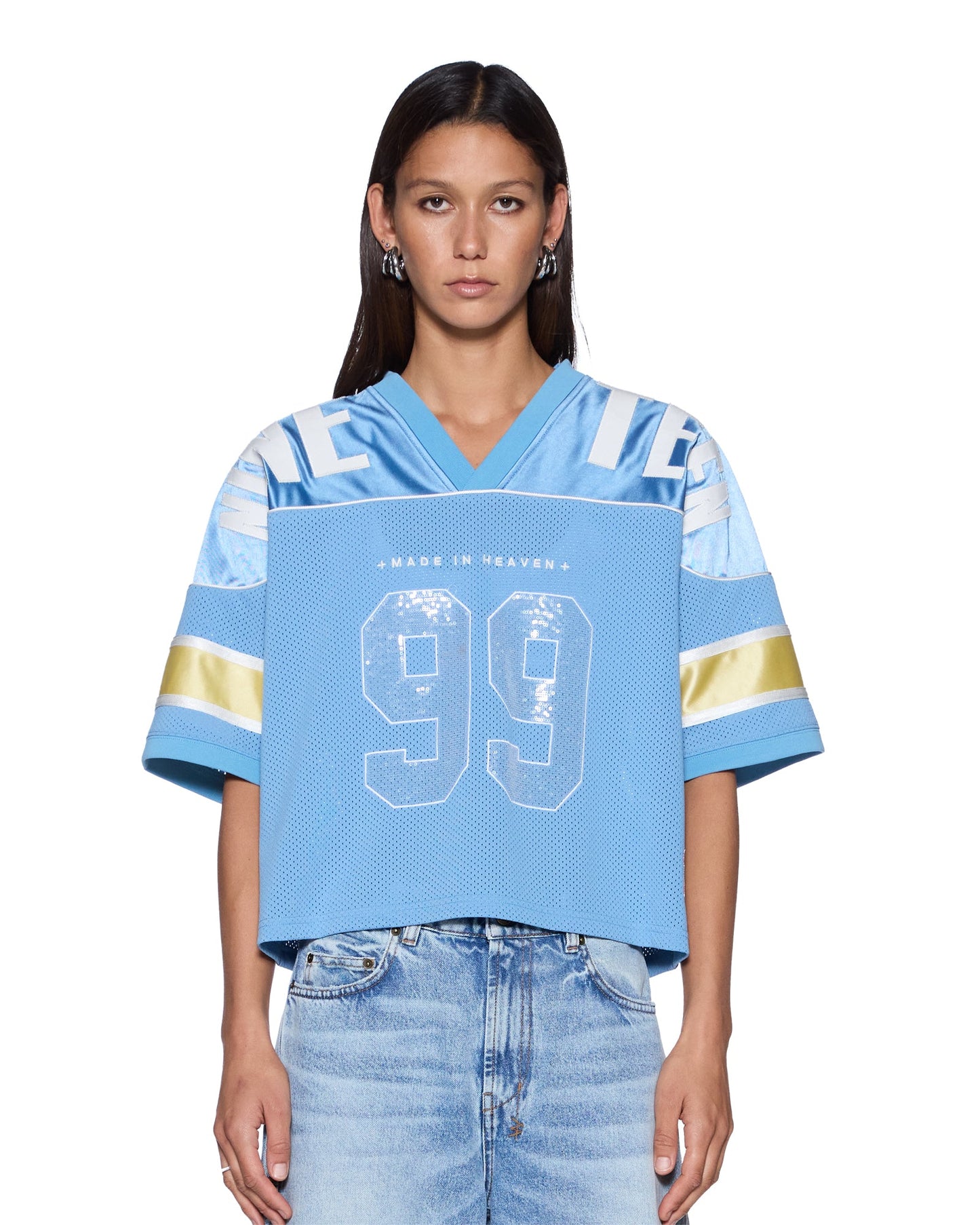 99 SPARK JERSEY AZURE YELLOW