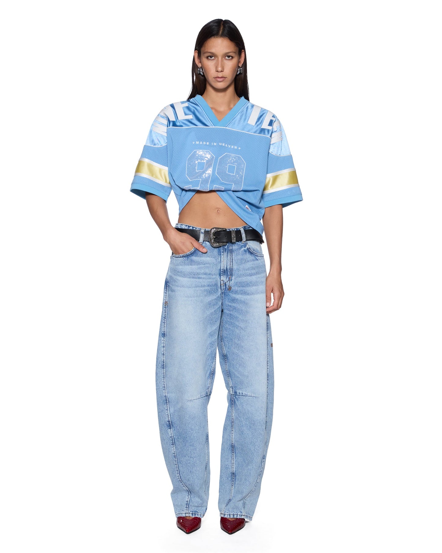 99 SPARK JERSEY AZURE YELLOW