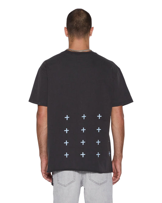 ALLDAY BIGGIE SS TEE FADED BLACK