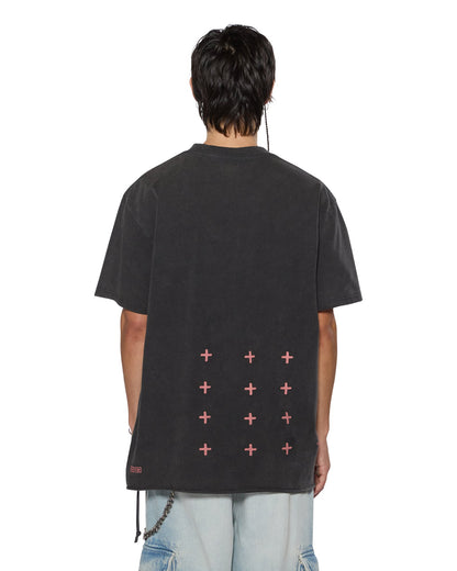 ISLAND BIGGIE SS TEE FADED BLACK