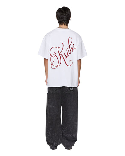 KURSED EKCESS SS TEE TRUE WHITE