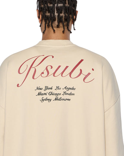 PLAYOFF EKCESS CREW NECK DUSTY DESERT