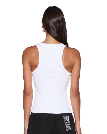 STACKED ORIGIN TANK WHITE