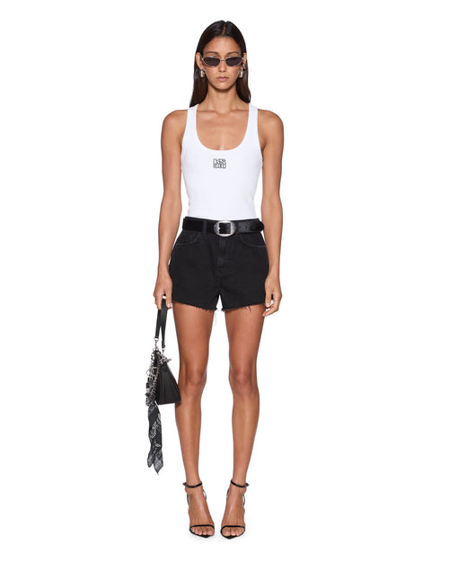 STACKED ORIGIN TANK WHITE