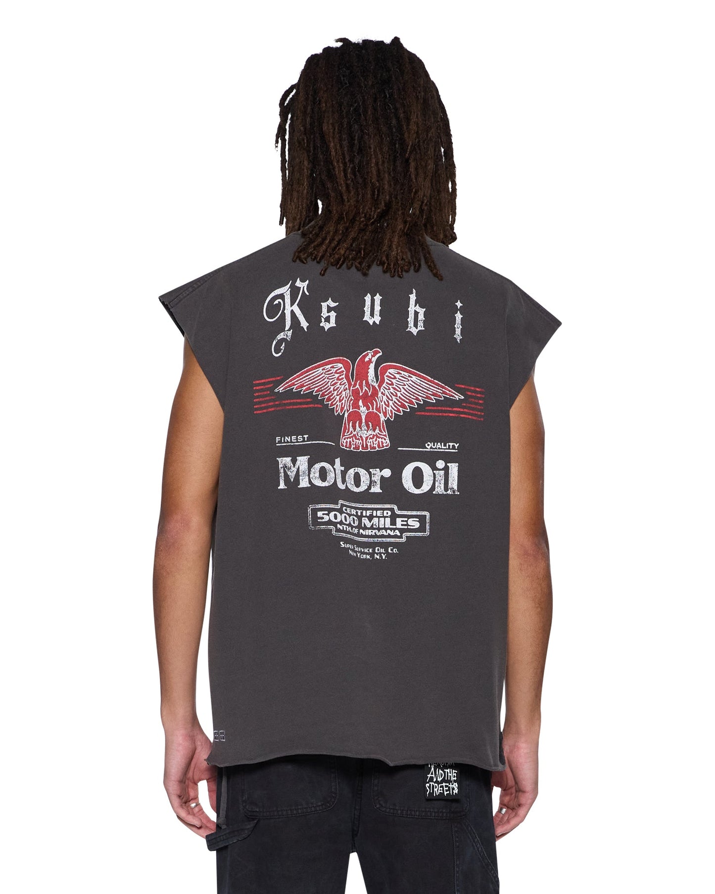 TRUCKSTOP EKCESS CUTOFF FADED BLACK