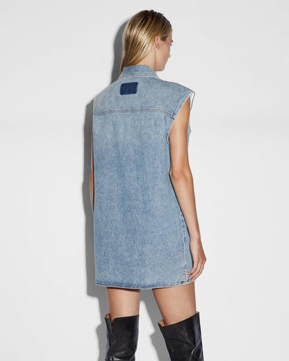 SLEEVELESS DRESS OVERKAST