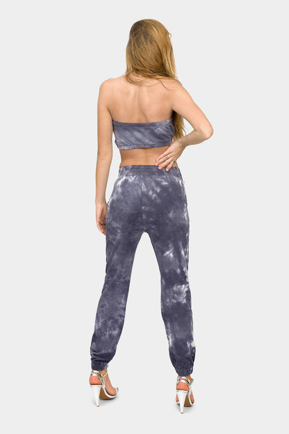 Rain Cloud Bandeau Sweatpants Set