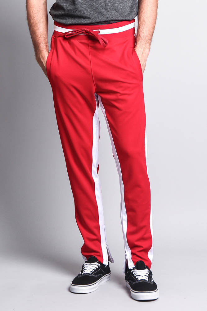 Men's Slim Fit Dual Stripe Track Pants