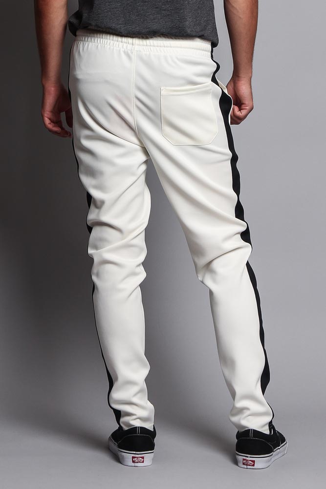 Slim Fit Striped Track Pants