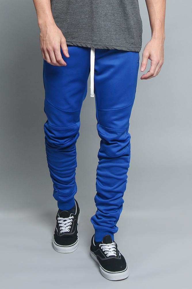 Scrunched Skinny Fit Track Pants