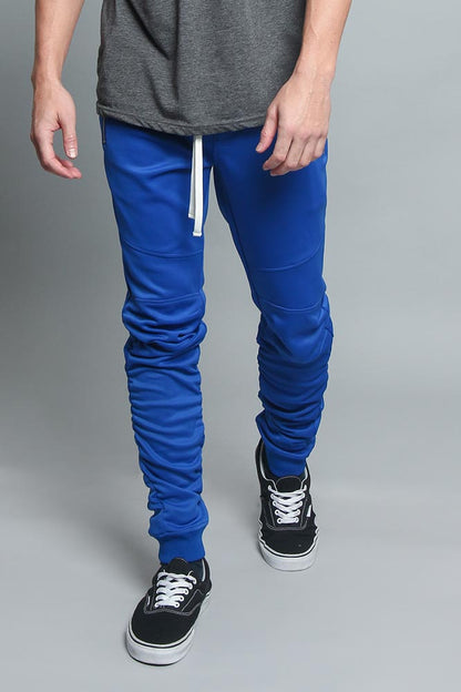 Scrunched Skinny Fit Track Pants