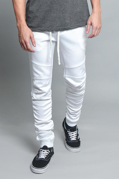 Scrunched Skinny Fit Track Pants