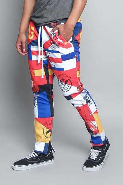 Sailing Flag Track Pants