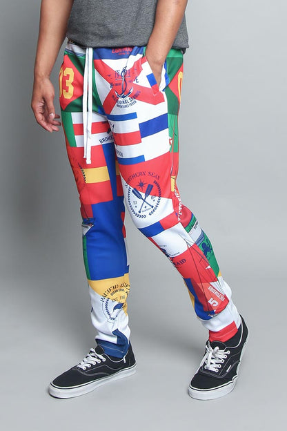 Sailing Flag Track Pants