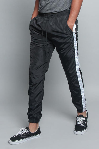 Striped Windbreaker Track Pants