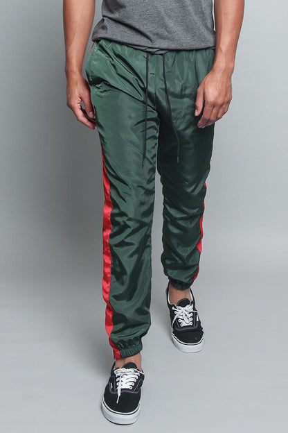 Striped Windbreaker Track Pants