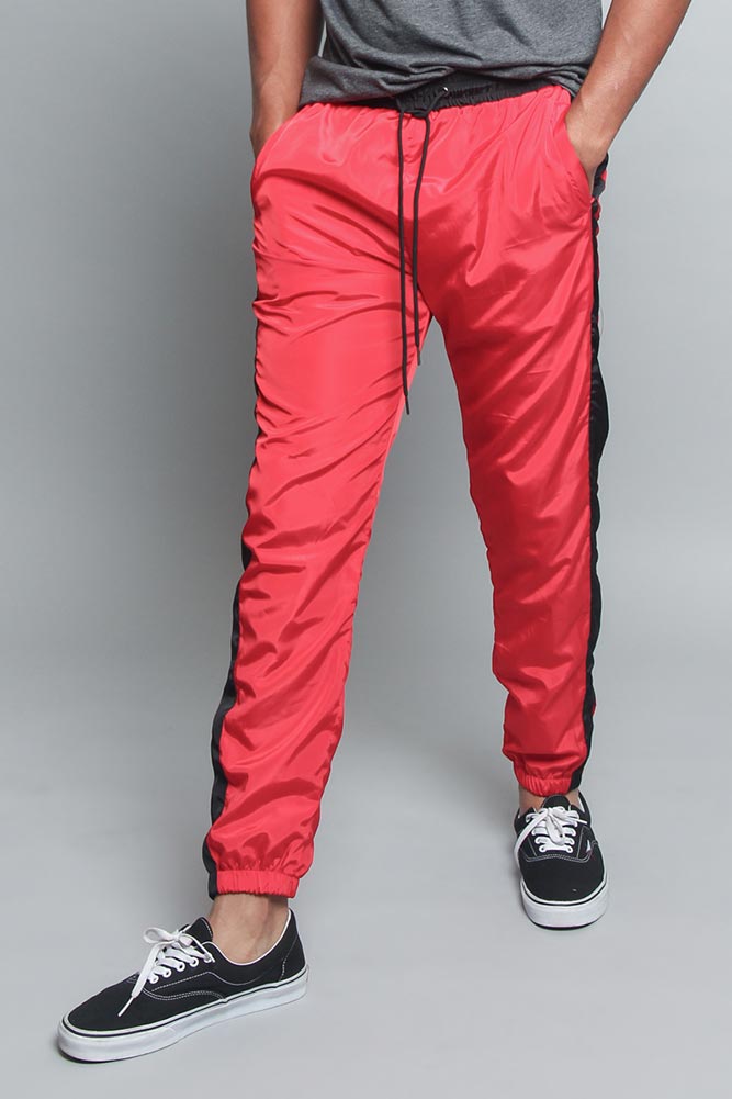 Striped Windbreaker Track Pants
