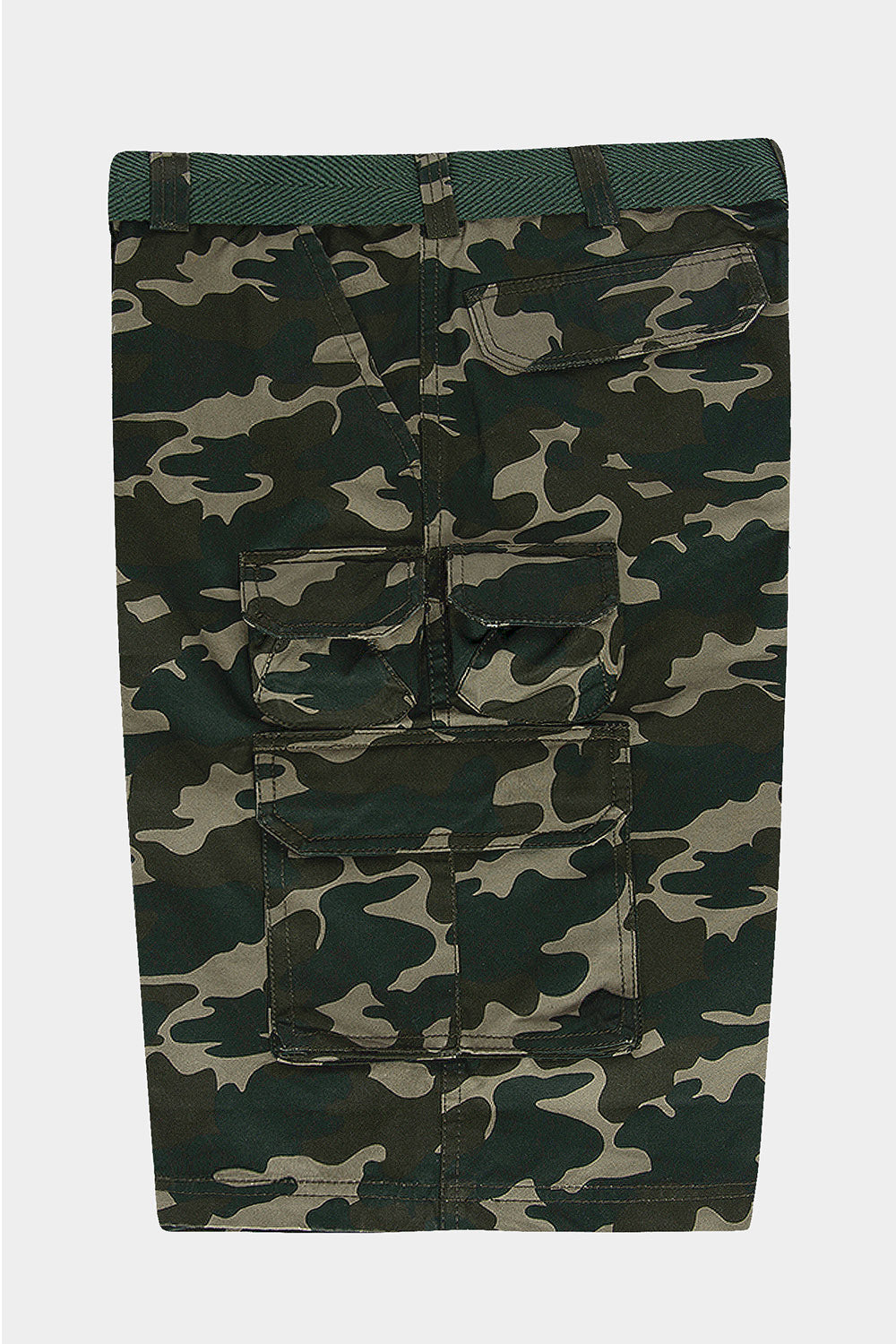 Essential Camo Relaxed Fit Chino Cargo Shorts