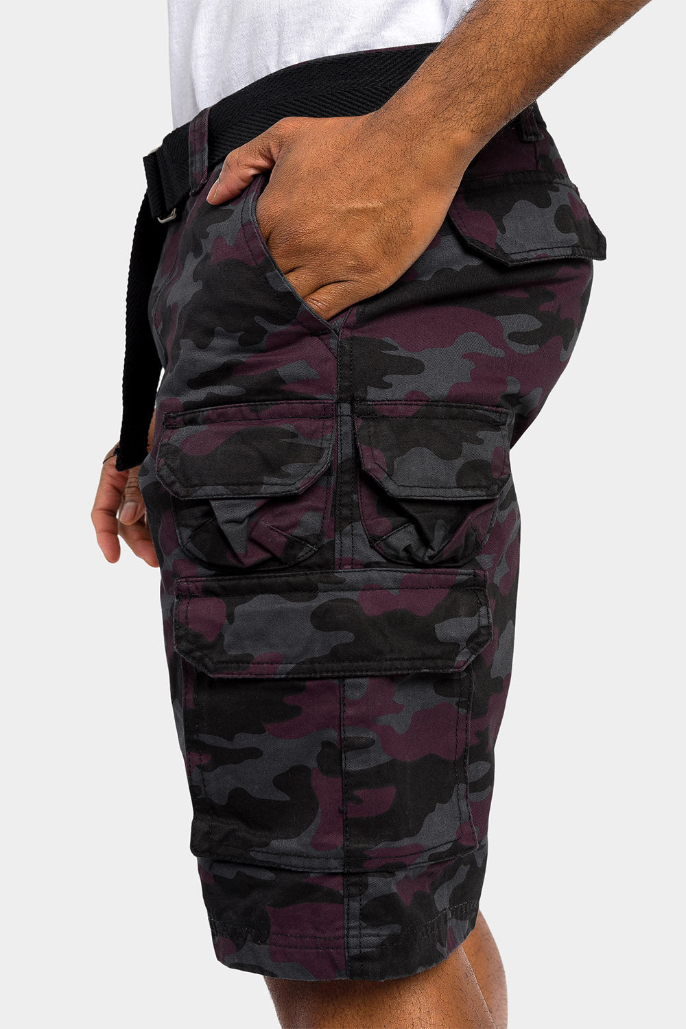 Essential Camo Relaxed Fit Chino Cargo Shorts