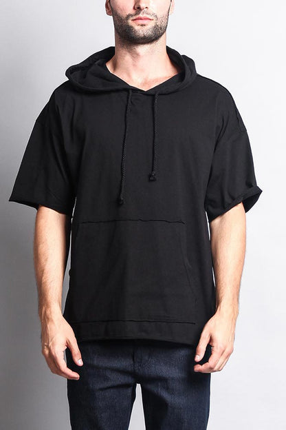 Men's Over Sized Hooded T-Shirt
