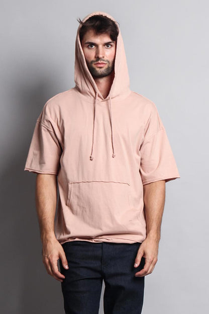 Men's Over Sized Hooded T-Shirt