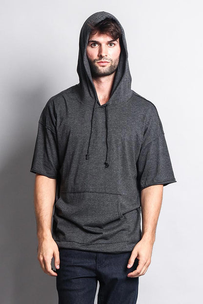Men's Over Sized Hooded T-Shirt