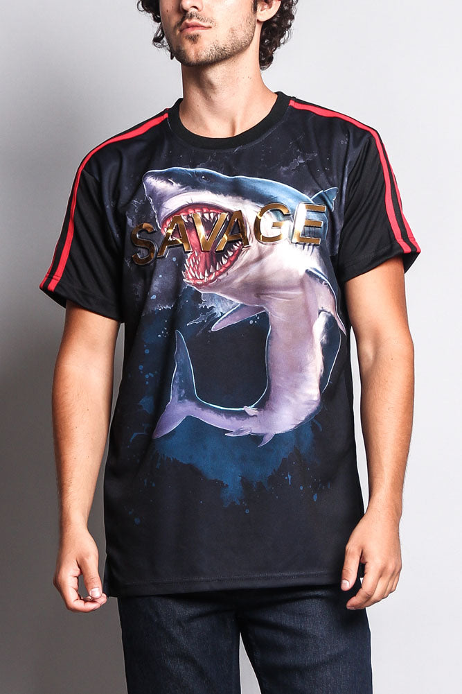 Men's Savage Shark T-Shirt