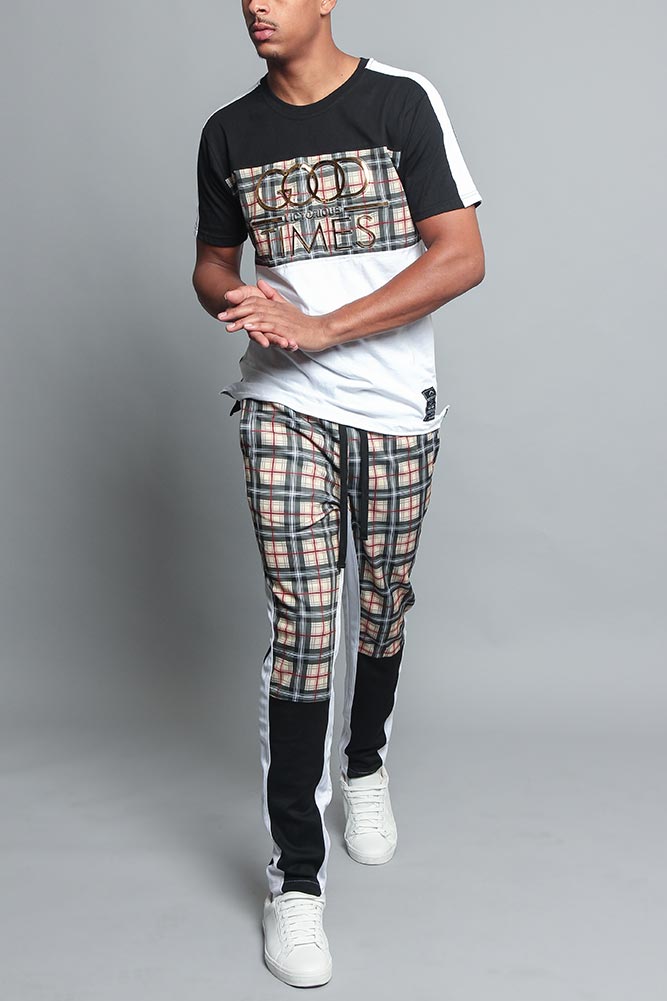 Plaid Good Times Set