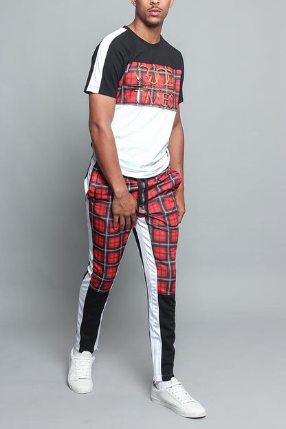Plaid Good Times Set