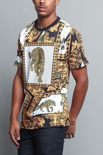 Royal Leopard T-Shirt