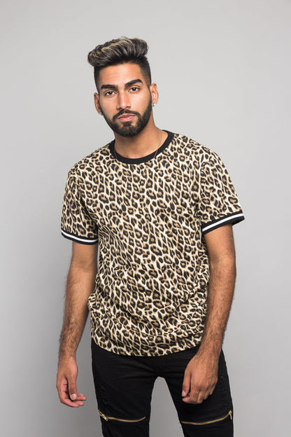 Animal Print Jersey T-Shirt